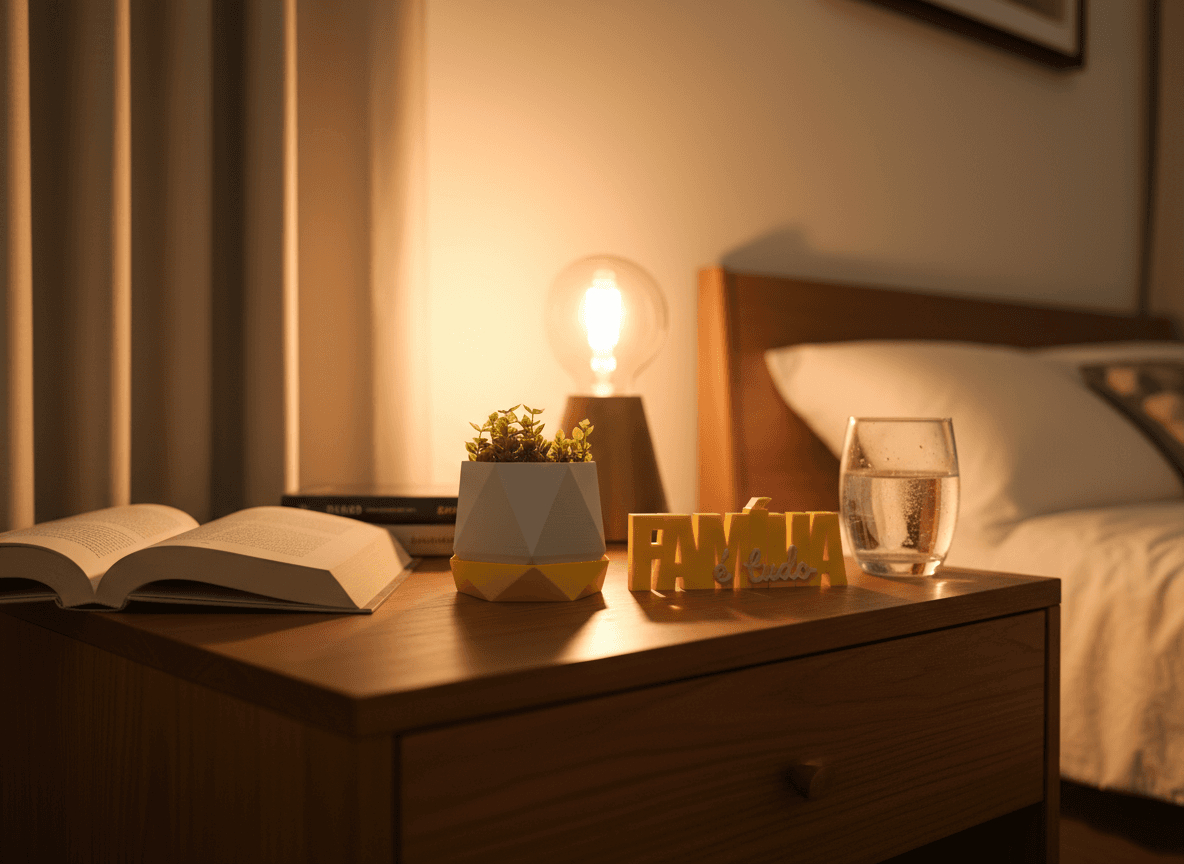 Quarto aconchegante: conforto e serenidade
